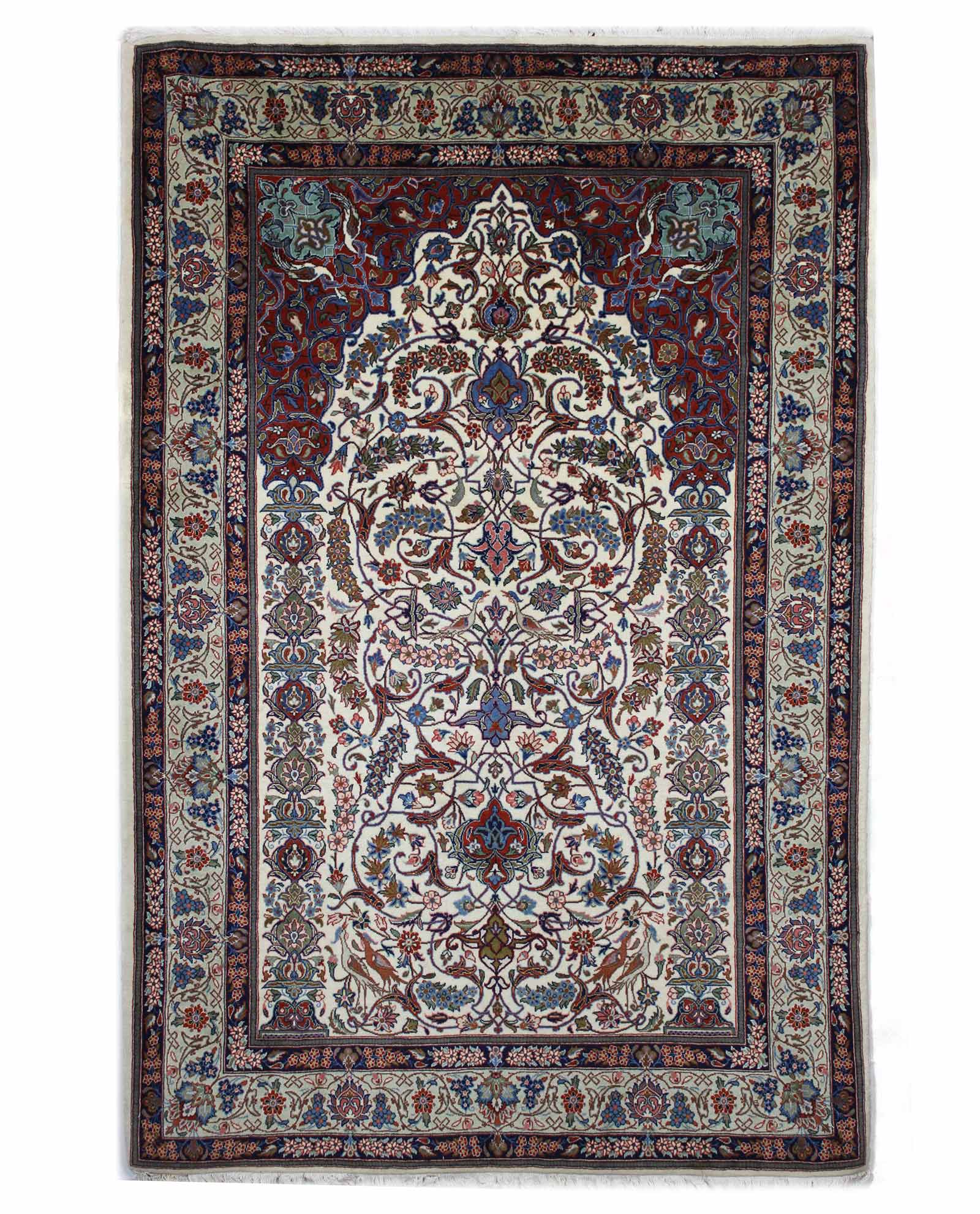 Trouw veer vitamine Perzisch tapijt Sarough 12352 | Iranian Carpet