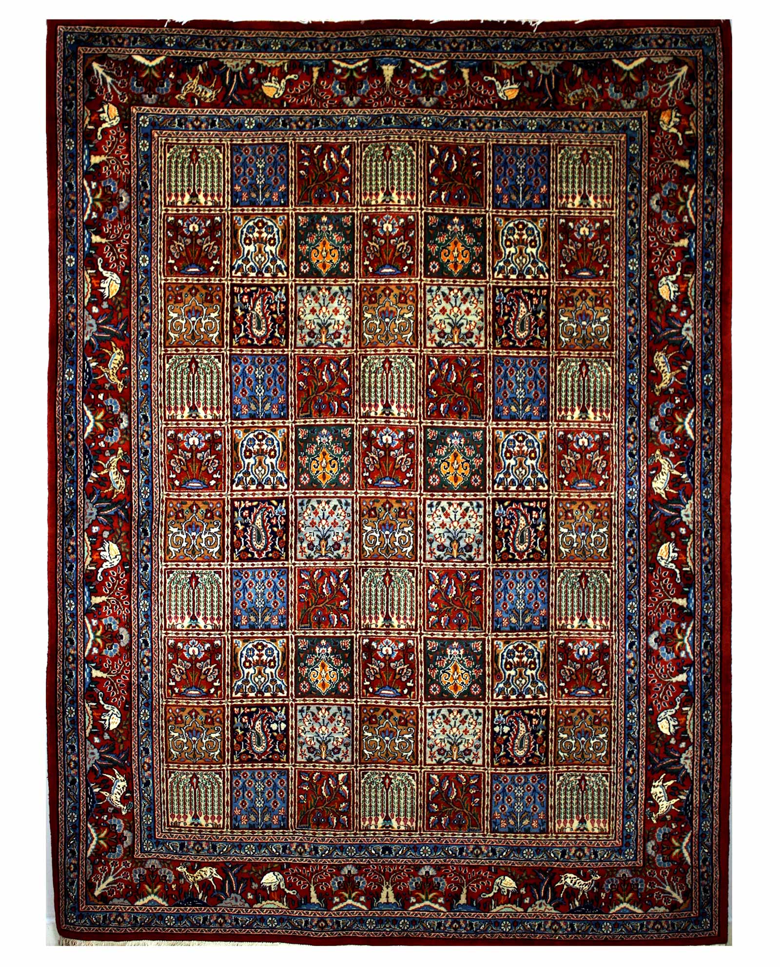  Tapis  Persan  Moud 14357 Iranian Carpet