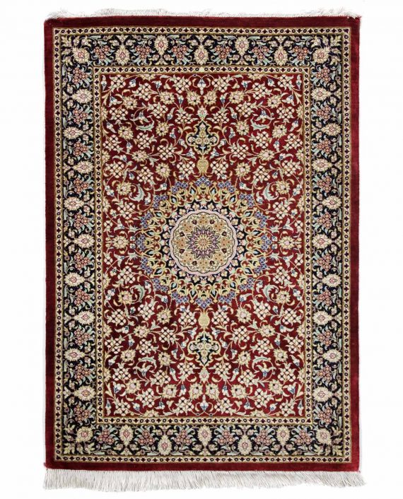 concept informatie Peru Perzisch tapijt Ghoum zijde 14833 | Iranian Carpet