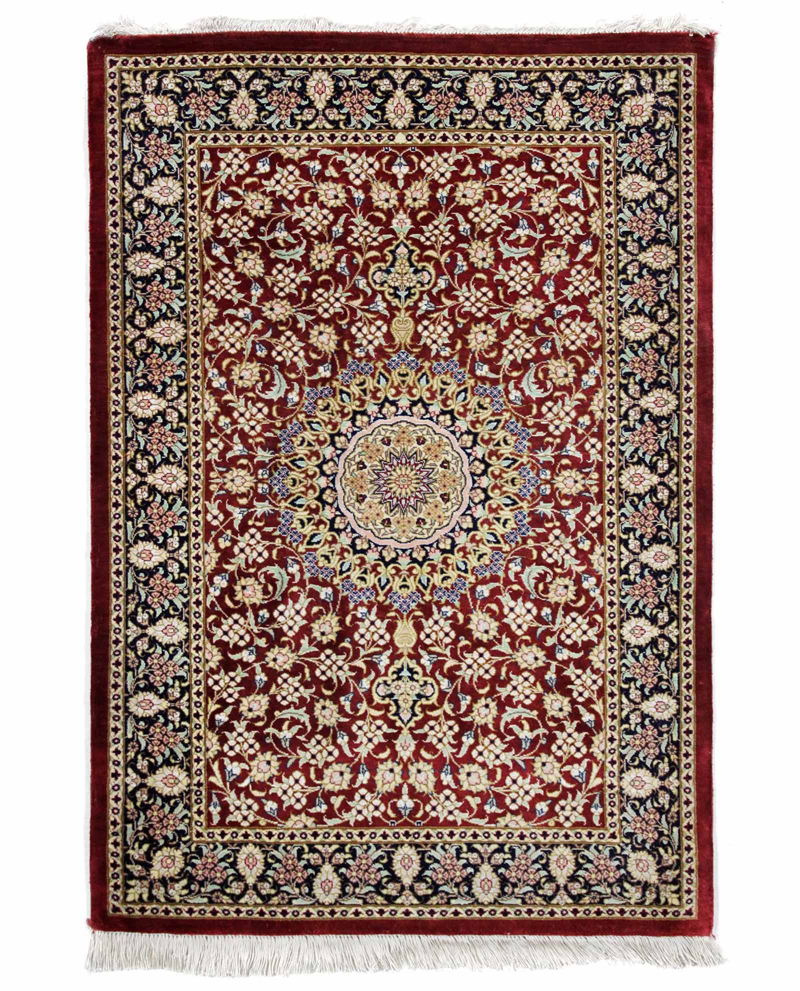 filosofie Vroeg Locomotief Perzisch tapijt Ghoum zijde 14833 | Iranian Carpet